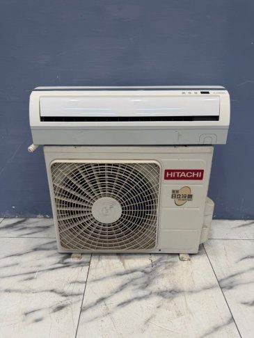 分離式冷氣室內機與室外機實品照